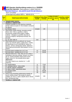HEP-Operator distribucijskog sustava d.o.o. ZAGREB
