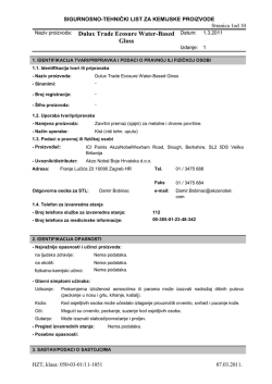 Naziv proizvoda: Dulux Trade Ecosure Water