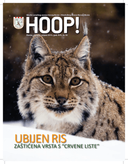 HOOP prijelom.indd - lovački savez herceg bosne