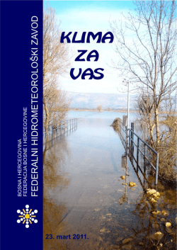 Bilten 2011 - Federalni hidrometeorolo&scaron;ki zavod BiH