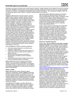 Korisnički ugovor za proizvode