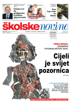UČENIČKO STVARALAŠTVO 2010. Individualci