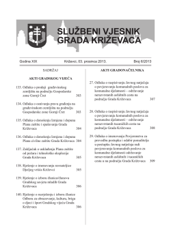 Službeni vjesnik 06/13