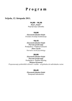 Preuzmite program u pdf formatu