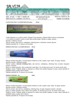BALZAM OD NEVENA &ndash; kremast &ndash; KPN