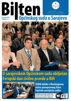 Galerija fotografija - Općinski sud u Sarajevu