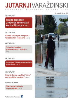 str. 2. - Jutarnji varaždinski