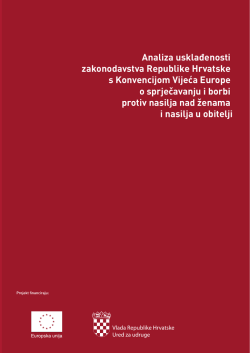 Analiza usklađenosti zakonodavstva Republike