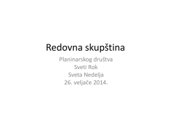 ovdje - Planinarsko dru&scaron;tvo Sveti Rok, Sveta Nedelja