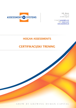 HOGAN assessment bro&scaron;ura