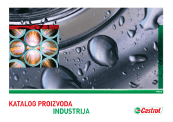 KATALOG PROIZVODA INDUSTRIJA
