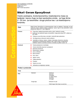 Construction - Sika Srbija