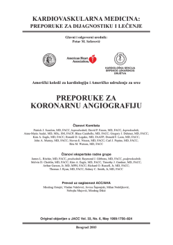 Koronarna angiografija