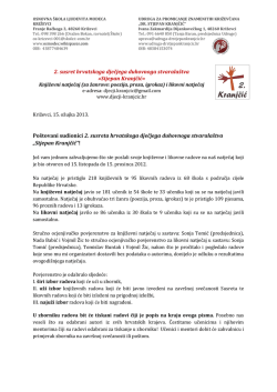 2. susret hrvatskoga dječjega duhovnoga stvaralaštva