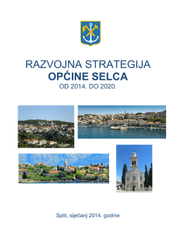 Razvojna strategija Općine Selca od 2014. do 2020.