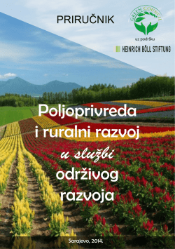 Poljoprivreda i ruralni razvoj u službi održivog razvoja