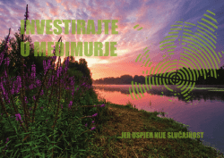 INVESTIRAJTE U MEĐIMURJE
