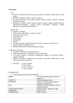 Strani jezici - Gimnazija Leonardo da Vinci