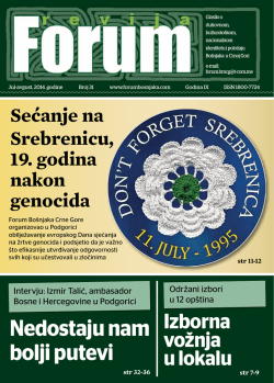 Nedostaju nam bolji putevi - forum bošnjaka/muslimana crne gore