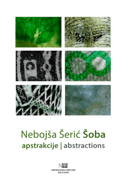 Neboj&scaron;a &Scaron;erić &Scaron;oba - GALERIJA ATELJE DADO