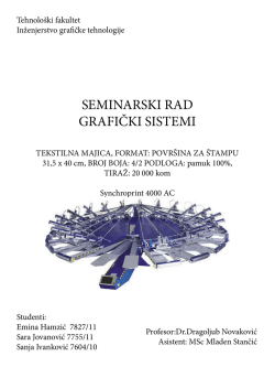SEMINARSKI RAD GRAFIČKI SISTEMI
