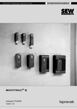 MOVITRAC&reg; B - Sew