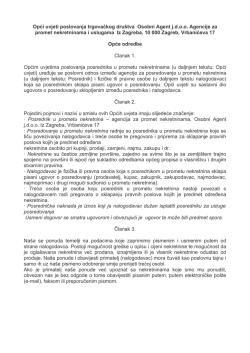 Opći Uvjeti . pdf - Osobni Agent Za Nekretnine