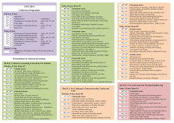Conference Programme - Sveučili&scaron;te u Splitu