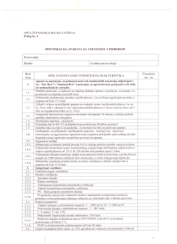 Prilog - Opća županijska bolnica Požega