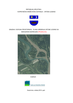 ELABORAT_legrad_prijedlog.pdf - Zavod za prostorno uređenje