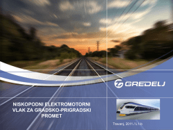 Niskopodni elektromotorni vlak za gradsko