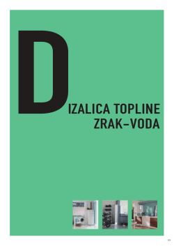 Dizalice topline zrak-voda