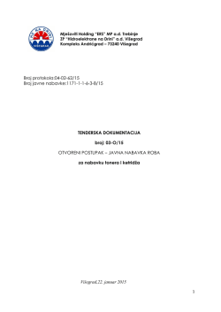 Broj protokola:04-02-62/15 Broj javne nabavke:1171-1