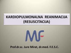 kardiopulmonalna reanimacija