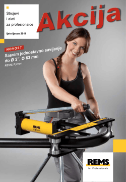 Sasvim jednostavno savijanje do &Oslash; 2&rdquo;, &Oslash; 63 mm