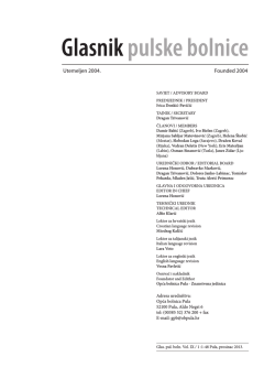 Glasnik pulske bolnice