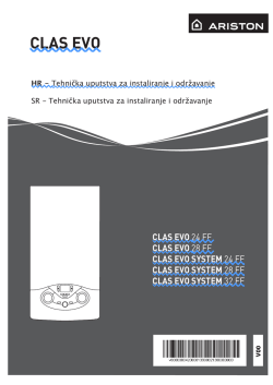 Tehničko uputstva za instaliranje i održavanje CLAS EVO FF