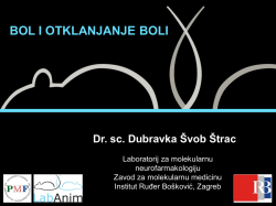 BOL I OTKLANJANJE BOLI