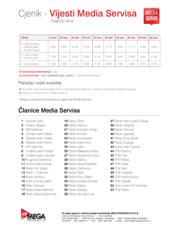 Preuzmite cjenik (PDF, 336KB)