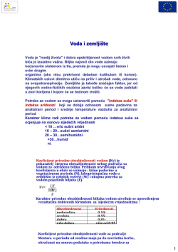 4.2 Voda u tlu