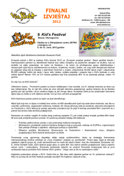 ovdje kompletan PDF Finalnog izvje&scaron;taja za KF9 2012.