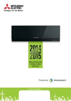 KATALOG Mitsubishi Electric (PDF) - Veka-ing