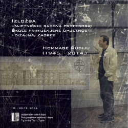 Izlozba radova profesora.pdf - &Scaron;kola primijenjene umjetnosti i