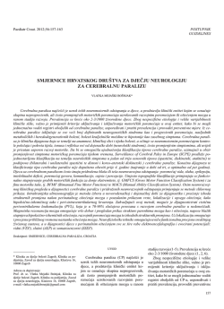 smjernice hddn za cerebralnu paralizu