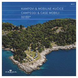 KAMPOVI & MOBILNE KUĆICE CAMPEGGI