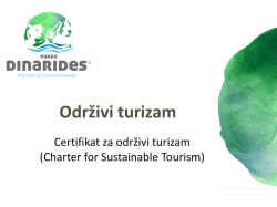 Održivi turizam - Discover Dinarides