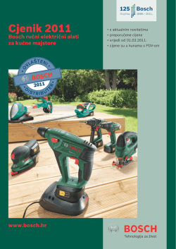 Bosch zeleni 2011 - Profi-al