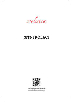Sitni kolaci - Coolinarika