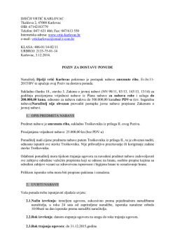 Poziv na dostavu ponuda za smrznutu ribu _2_