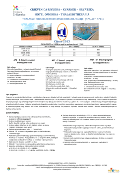 CRIKVENICA RIVIJERA &ndash; KVARNER